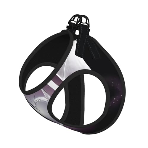L Pet Leash Vest & Dog Harness - Small Size Purple and Wirte Dragons Print Leash Set, Reflective, Adjustable for Cats & Dogs L Pet Leash Vest & Dog Harness - Small Size Purple and Wirte Dragons Print Leash Set, Reflective, Adjustable for Cats & Dogs von VXXNlnn