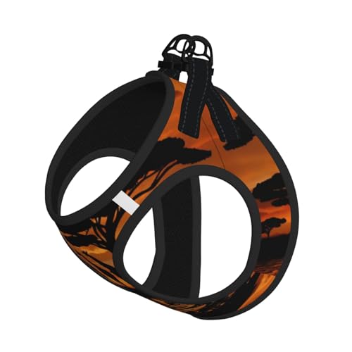 M Pet Leash Vest & Dog Harness - Small Size Afrika Giraffe Majestic Tree Print Leash Set, Reflective, Adjustable for Cats & Dogs M Pet Leash Vest & Dog Harness - Small Size Afrika Giraffe Majestic Tree Print Leash Set, Reflective, Adjustable for Cats & Dogs von VXXNlnn