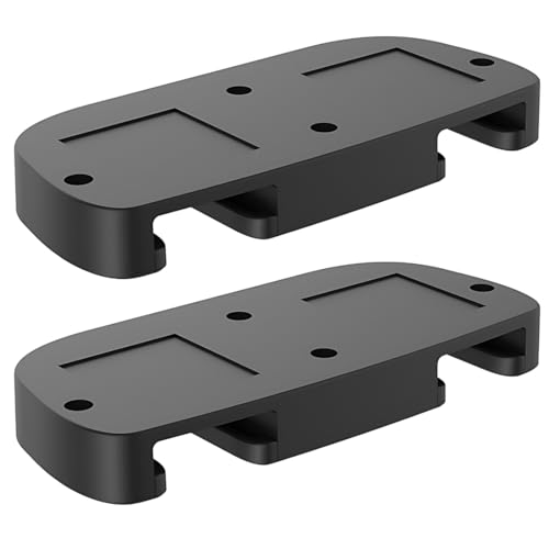 VYIBPDY 2 Pcs Ständer für PS5 Controller, Unterm Tisch Halterung für PS5, Horizontaler Tisch Halterung mit Klebeband für PS4, Tisch Aufbewahrung Under Desk Holder für PS4/PS5 Controller Zubehör von VYIBPDY
