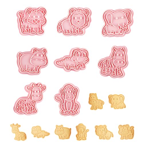 VYIBPDY 8 in 1 Stück Keksausstecher Ausstechformen Kinder Set ausstecher Brot und gemüse Kinder Ausstecher Brot Und GemüSe Kinder, PläTzchen Ausstecher, Tortendeko von VYIBPDY