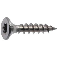 Agglo-Senkkopfschrauben Stern Edelstahl A4, 4x20mm, 29 Stück. von VYNEX