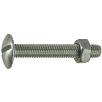 Bolzen Pfanne Edelstahl A2 6x30mm, 8 Stück. von VYNEX