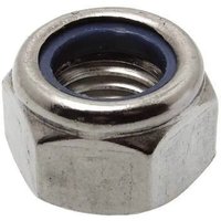 Unlösbare Sechskantmutter aus Edelstahl A4 Durchmesser 8mm, 8 Stück. von VYNEX