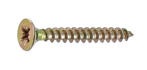VYNEX 3101780197731 Spanplattenschraube TF Pozi 4x30 SC x24, Grau, One Size von VYNEX