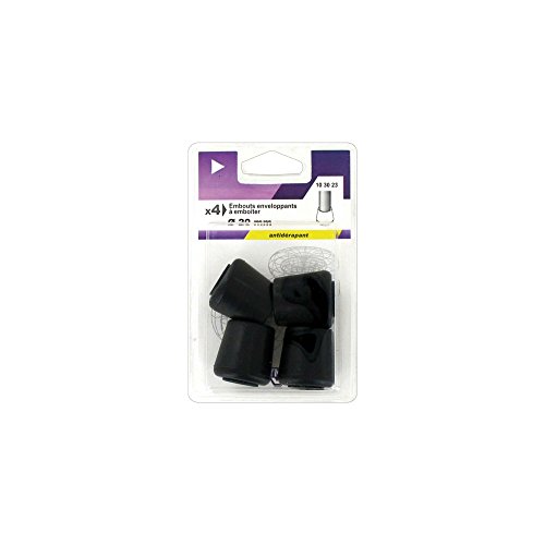 VYNEX Endkappe aus schwarzem Gummi, Durchmesser: 20 mm x 4, Unbekannt, one Size VYNEX Endkappe aus schwarzem Gummi, Durchmesser: 20 mm x 4, Unbekannt, one Size von VYNEX