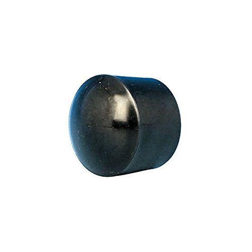 VYNEX Endkappe aus schwarzem Kunststoff, Durchmesser: 25 mm, 4 Stück, Unbekannt, one Size von VYNEX