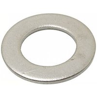 Vynex - Schmale flache Unterlegscheibe Durchmesser 6/8/10 mm, 25 Stück. von VYNEX