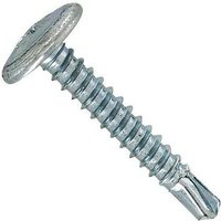 Selbstbohrende Blechschrauben mit Zylinderkopf mit Ansatz 4.2x19, 14 Stück. von VYNEX