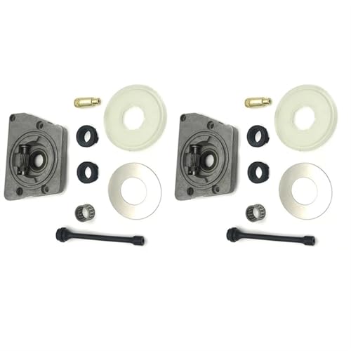 VYUHAksZ 2X Ölpumpe Schneckengetriebe Staubwaschschlauch Filtersatz Passend for Husqvarna 61 66 266 268 272 XP 266XP 268XP 272XP von VYUHAksZ