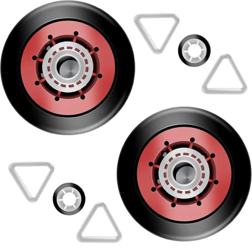 VYUHAksZ 2er-Pack 8536974 Trocknertrommel-Stützrolle for Whirlpool for Kenmore for maytag 8536973 W10314171 W10314173 WPW10314173 PS11752609 VYUHAksZ 2er-Pack 8536974 Trocknertrommel-Stützrolle for Whirlpool for Kenmore for maytag 8536973 W10314171 W10314173 WPW10314173 PS11752609 von VYUHAksZ