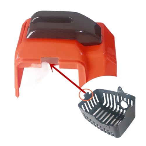 VYUHAksZ 40-5 Freischneider Zylinderabdeckung for 2-Takt-Trimmer(1 Hole red only) von VYUHAksZ