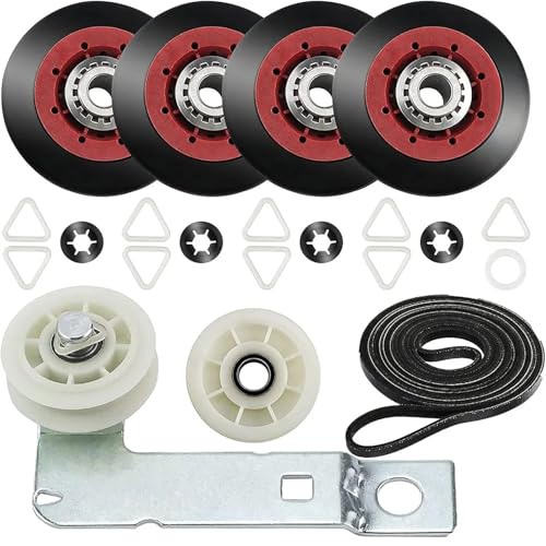VYUHAksZ 4392067 Trockner-Reparatursatz und W10837240 Trockner-Umlenkrolle for maytag for Bravos for Whirlpool for Duet for Kenmore for Elite Trockner VYUHAksZ 4392067 Trockner-Reparatursatz und W10837240 Trockner-Umlenkrolle for maytag for Bravos for Whirlpool for Duet for Kenmore for Elite Trockner von VYUHAksZ