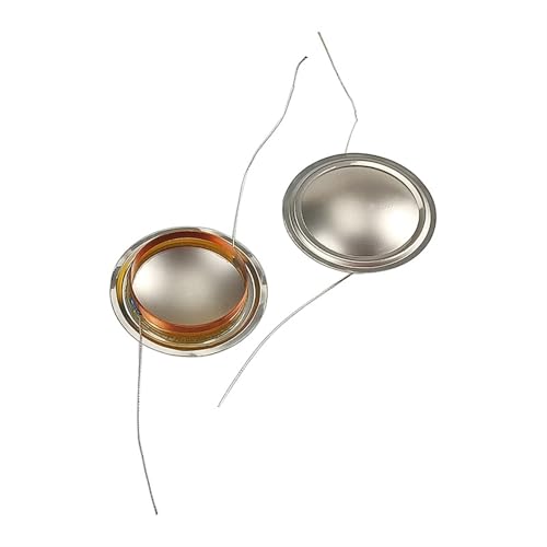 VYUHAksZ Hochtöner Schwingspule KEFQ50 19,43mm for Titan Membran Aluminium Spule Lautsprecher Reparatur DIY 19,5 Core 8OHM 1Pairs von VYUHAksZ