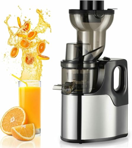 150W Professioneller Langsamer Entsafter Tragbarer Pamace -Trennungssaft Mit 75 Mm Futtermittelriss Kaltes Presse Juicer Maschine Langsamer Mastzy Juicer Für Ganze Obst Und Gemüse 150W Professioneller Langsamer Entsafter Tragbarer Pamace -Trennungssaft Mit 75 Mm Futtermittelriss Kaltes Presse Juicer Maschine Langsamer Mastzy Juicer Für Ganze Obst Und Gemüse von VYUJHNBG