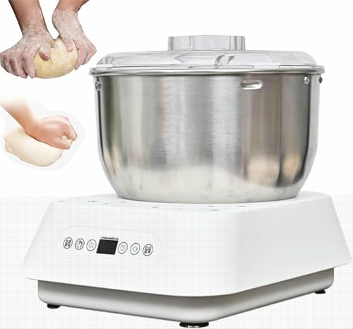 Automatischer Edelstahlteigmischer Mit Fermentationsfunktion, Großer Kapazität Intelligenter Timer Stand Mixer Für Zuhause Backen von VYUJHNBG