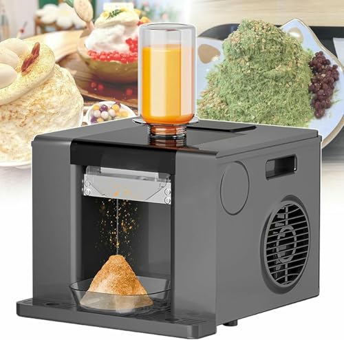 Commercial Snowflake Ice Maker Machine Für Snack Bars, Effizienter Schneeeisebrecher Mit Fass, Tray von VYUJHNBG