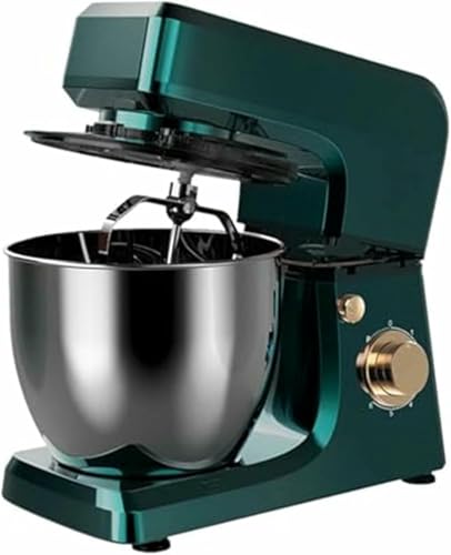 Commercial Stand Mixer, 1800W Leistungsstarker Elektrischer Teigmischer Mit Teighaken, Ideal Zum Backen Von Brot, Kuchen, Pizza In Bäckereien Und Küchen von VYUJHNBG