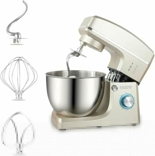 Elektrische Ständermischer 10L Ständermischer Für Das Backen Von Kekse Kneten, Elektrischer Küchenmischer Lebensmittelverarbeiter 2200W Teig Knetmaschine Kneter Küchengeräte von VYUJHNBG