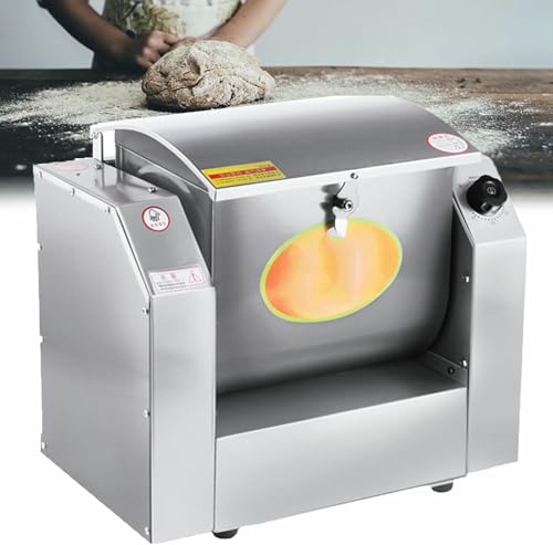 Küchenteigmischer Für Gewerbe Und Zuhause, 50KG / H Automatischer Timing Mehmischer, Flip Im Uhrzeigersinn, Wärmeabfuhr Ventilation Für Bäckereien von VYUJHNBG