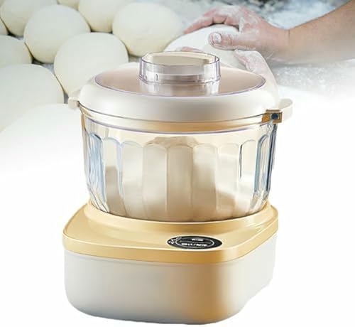 Teigmaschine, Vollautomatische Backen- Und Knetmaschine Mit Fermentierungsfunktion, 2L Edelstahlmischer Und Teigprover, Timing, Touch Panel Für Zuhause Backen von VYUJHNBG