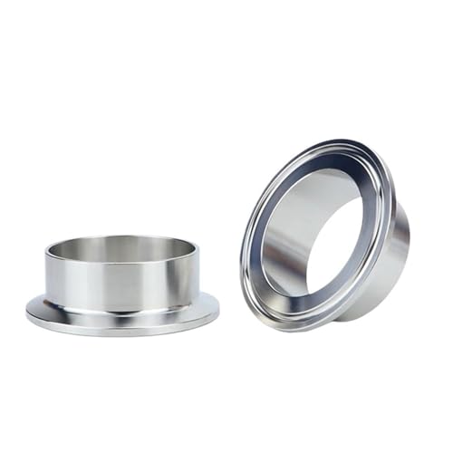 1 stücke 12,7mm - 159mm OD Sanitär Rohr Armaturen Weld Ferrule Tri Clamp SS304 Edelstahl Homebrewing Stecker joint(140mm Ferrule 155) von VZETQAFA