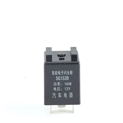 VZJIUOJW 1 stücke Automotive elektronische Flash Relais Blinker DC12V/24V 180W 40A 3pin (Color : 12V) von VZJIUOJW