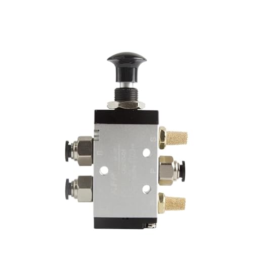 4R210-08 3R210-08 (1 STÜCK) Ziehen Sie das mechanische Ventil des pneumatischen Schalters, zwei Dreiwege-5-Pass-Steuerzylinderventile(4R210-08,10mm fittings) von VZQLV