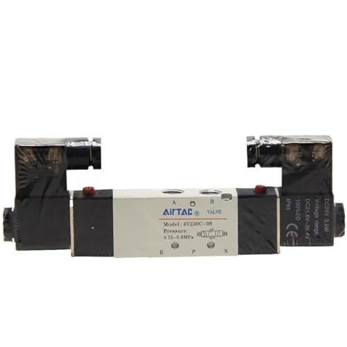 4V220 Serie 5/2 Magnetventilsteuerung 4V220-08 4V220-06(4V220-08,AC220V) von VZQLV