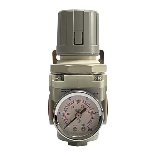 AR2000-02 AR3000-03 1/4'' Luftdruckregler Steuerung Kompressor Pumpe Gas Regulierung Behandlung Einheiten mit Manometer Einstellbar(AR3000-03) von VZQLV