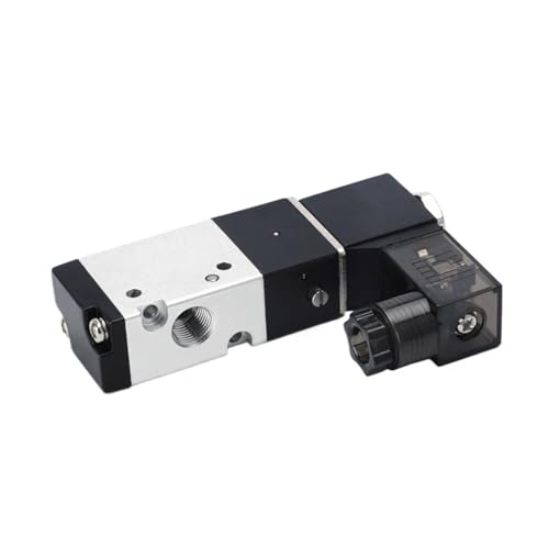 Pneumatisches Magnetventil 3V210-08 DC12V DC24V AC110V AC220V 3-Wege-2-Positionen-Luftwegeventil Gasmagnetventil(3V210-08 w 6mm,DC 12V) von VZQLV