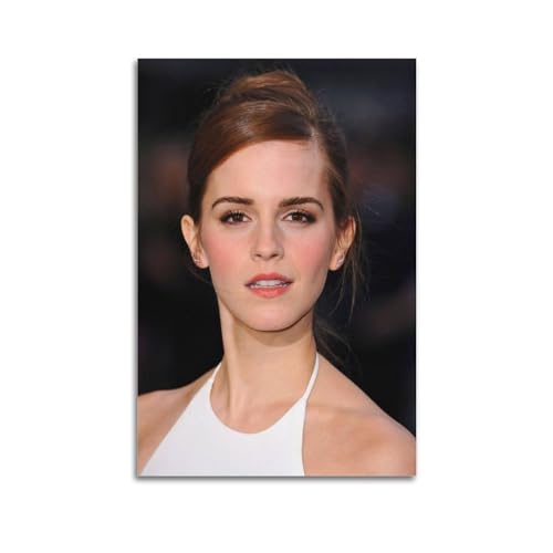 VZRSQZK Emma Watson Schauspielerin-Poster, dekoratives Gemälde, Leinwand-Wandposter und Kunstdruck, modernes Familienschlafzimmer-Dekor-Poster, 30 x 45 cm von VZRSQZK
