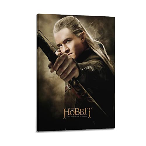 VZRSQZK Filmposter "The Hobbit Legolas", dekoratives Gemälde, Leinwand-Wandposter und Kunstdruck, modernes Familienschlafzimmer-Dekor-Poster, 40 x 60 cm von VZRSQZK