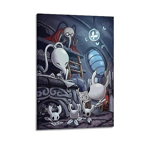 VZRSQZK Game Hollow Knight Poster, dekoratives Gemälde, Leinwand, Wandposter und Kunstdruck, modernes Familienschlafzimmer, Dekoration, Poster, 30 x 45 cm von VZRSQZK