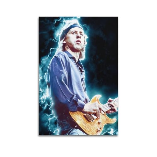 VZRSQZK Gitarrist Mark Knopfler Poster, dekoratives Gemälde, Leinwand, Wandposter und Kunstdruck, modernes Familienschlafzimmer-Dekor-Poster, 20 x 30 cm von VZRSQZK