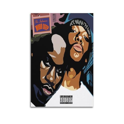 VZRSQZK MOBB Musikalbum Cover Poster Poster Dekorative Malerei Leinwand Wandposter und Kunstbild Druck Moderne Familie Schlafzimmer Dekor Poster 30 x 45 cm von VZRSQZK