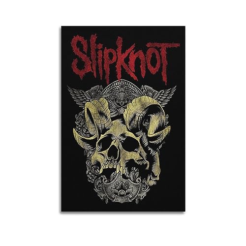 VZRSQZK Rock Band Poster Schiebeknoten Poster Dekorative Malerei Leinwand Wandposter und Kunstdruck Moderne Familie Schlafzimmer Dekor Poster 40 x 60 cm von VZRSQZK
