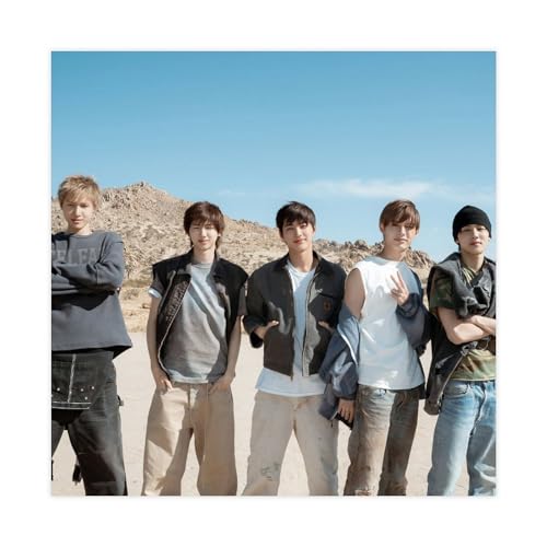 VZURF Leinwandposter Cortis Korean Boy Band Kpop James & Juhoon & Martin & Seongyyear & Keonho Kunstdruck Bild Gemälde für Wohnzimmer Schlafzimmer Dekoration 40 x 40 cm VZURF Leinwandposter Cortis Korean Boy Band Kpop James & Juhoon & Martin & Seongyyear & Keonho Kunstdruck Bild Gemälde für Wohnzimmer Schlafzimmer Dekoration 40 x 40 cm von VZURF