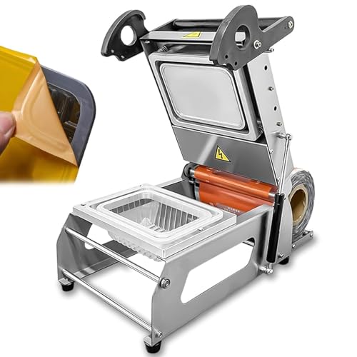 Kommerzieller Manueller Lebensmittelschalen-Versiegeler Manuelle Presse For Supermärkte Cafés Essenszubereitung Rutschfester Griff Und Folienaufbewahrung(C) von VZXATYOP