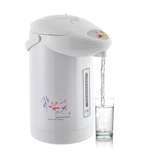 Tragbarer Instant-Wasserspender elektrischer Heißwassertopf automatischer Instant-Boiler und Wärmer 3,8 l/128,5 oz for Tee und Kaffee von VZXATYOP