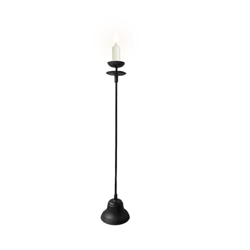 VZXATYOP Hoher Kerzenständer Aus Metall Bodenkandelaber Vintage-Kerzenhalter Bodenkerzenständer for Dekoration des Wohnzimmers Zu Hause(23.6" h) von VZXATYOP