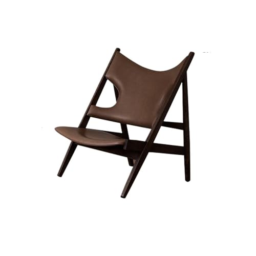 VZXATYOP Liegestuhl aus Massivholz moderner Freizeitsessel aus Holz for Wohnzimmer Esszimmer oder Privatunterkunft leises und Robustes Design(64.9x79.8x108.1cm 4) von VZXATYOP