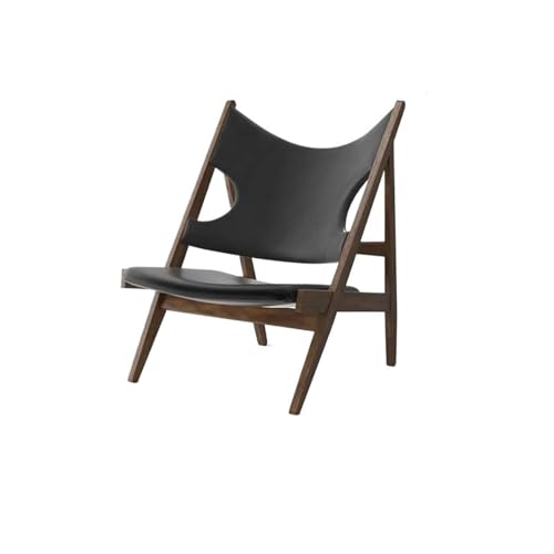 VZXATYOP Liegestuhl aus Massivholz moderner Freizeitsessel aus Holz for Wohnzimmer Esszimmer oder Privatunterkunft leises und Robustes Design(64.9x79.8x108.1cm 7) von VZXATYOP