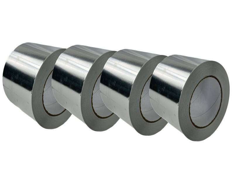 VaGo-Tools Klebeband Aluminiumband Aluklebeband Klebeband 100mmx50m 4x von VaGo-Tools