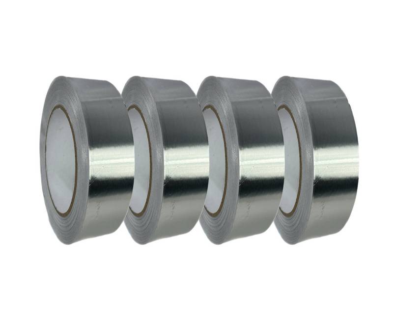 VaGo-Tools Klebeband Aluminiumband Aluklebeband Klebeband 50mmx50m 4x von VaGo-Tools