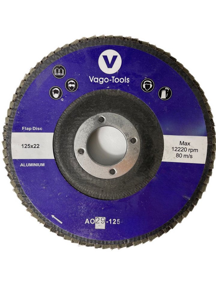 VaGo-Tools Fächerscheibe Fächerschleifscheiben 125mm konisch P100 Braun 5x VaGo-Tools Fächerscheibe Fächerschleifscheiben 125mm konisch P100 Braun 5x von VaGo-Tools