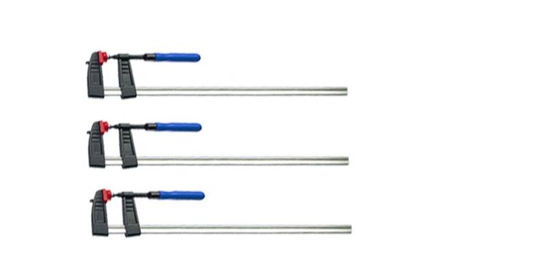 VaGo-Tools Schraubzwinge Schraubzwinge Rutschsicherung 300 x120mm 3x von VaGo-Tools