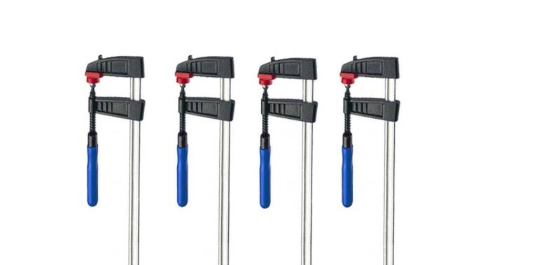 VaGo-Tools Schraubzwinge Schraubzwinge Klemmzwinge Zwingen 300 x80mm 4x von VaGo-Tools