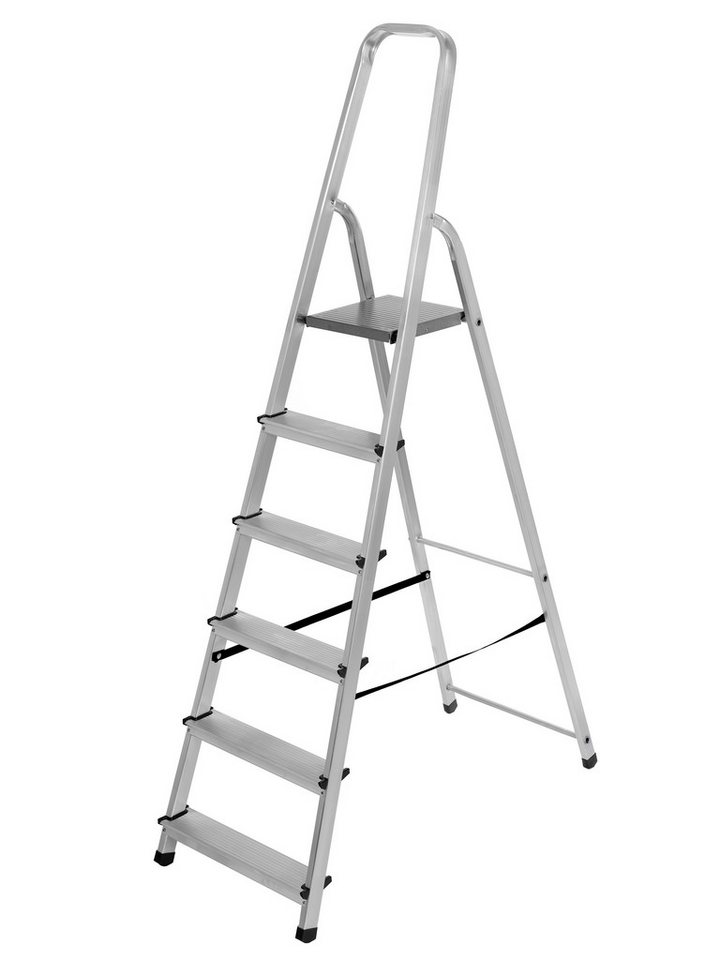 VaGo-Tools Stehleiter VaGo Klappleiter Mehrzweckleiter Leiter 6 Stufen von VaGo-Tools