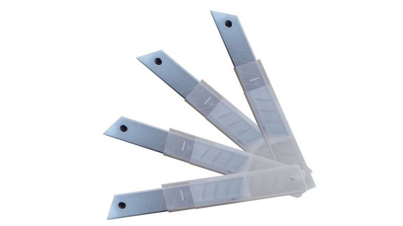 VaGo-Tools Teppichmesser 1000x Trapezklingen Abbrechklingen 18 mm Teppichmesser Klingen Teppich von VaGo-Tools