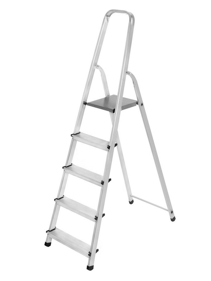 VaGo-Tools Stehleiter VaGo Klappleiter Mehrzweckleiter Leiter 5 Stufen von VaGo-Tools